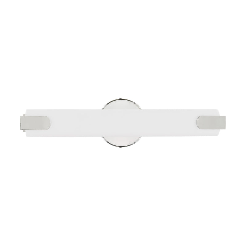 Lund 17.5" LED ADA Bath Vanity Light in Polished Chrome