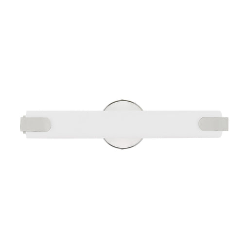 Lund 17.5" LED ADA Bath Vanity Light in Polished Chrome