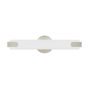 Lund 17.5" LED ADA Bath Vanity Light in Brushed Nickel