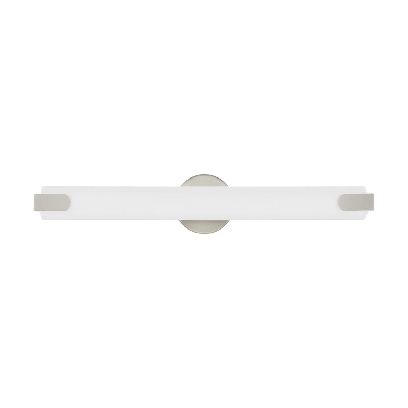 Lund 23.5" LED ADA Bath Vanity Light in Brushed Nickel