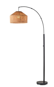 Amalfi Arc Floor Lamp in Black