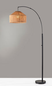 Amalfi Arc Floor Lamp in Black