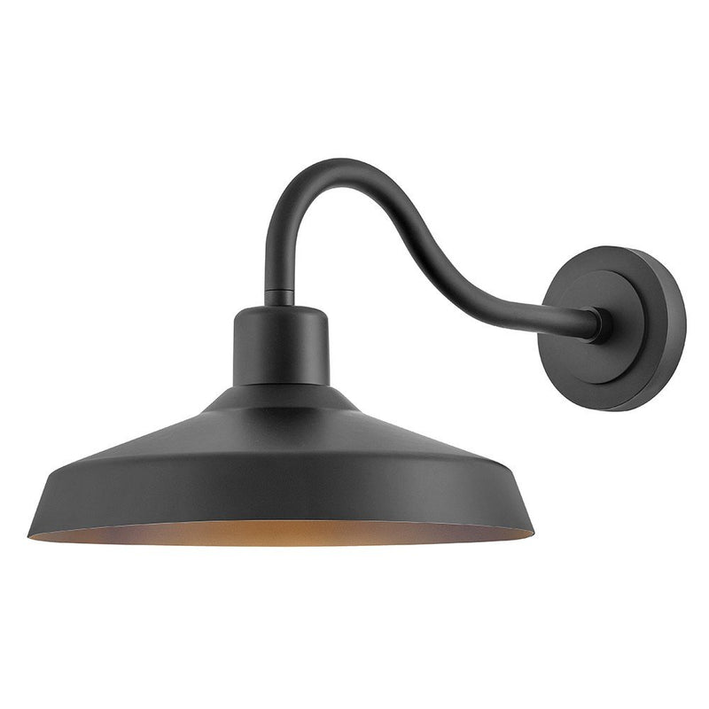 Forge 26" Arm Outdoor Wall Sconce in Black