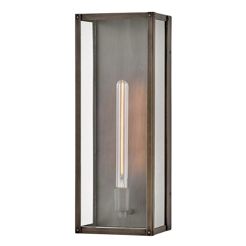 Max Medium Outdoor Wall Sconce in Burnished Bronze