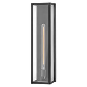 Max Large Outdoor Wall Sconce in Black