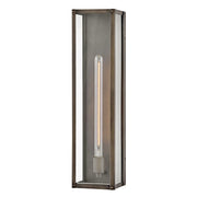 Max Large Outdoor Wall Sconce in Burnished Bronze