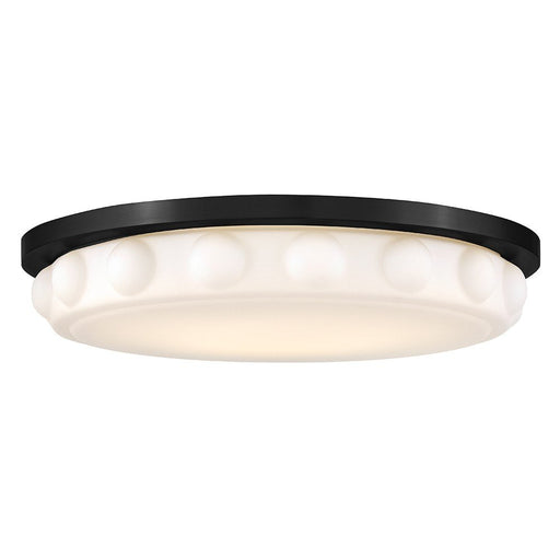 Zoey 20" LED Flush Mount in Black