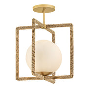 Keona Convertible Pendant in Deluxe Gold