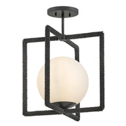 Keona Convertible Pendant in Painted Black Oxide