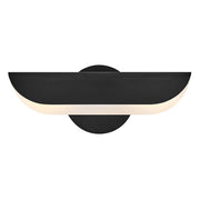 Barrett 13" 2-Light Wall Sconce in Black