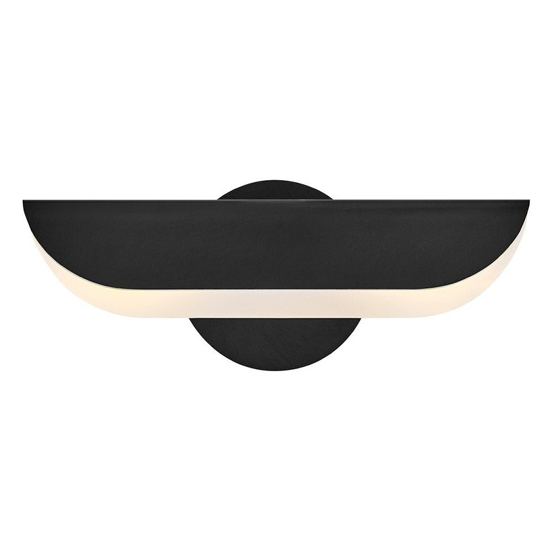Barrett 13" 2-Light Wall Sconce in Black