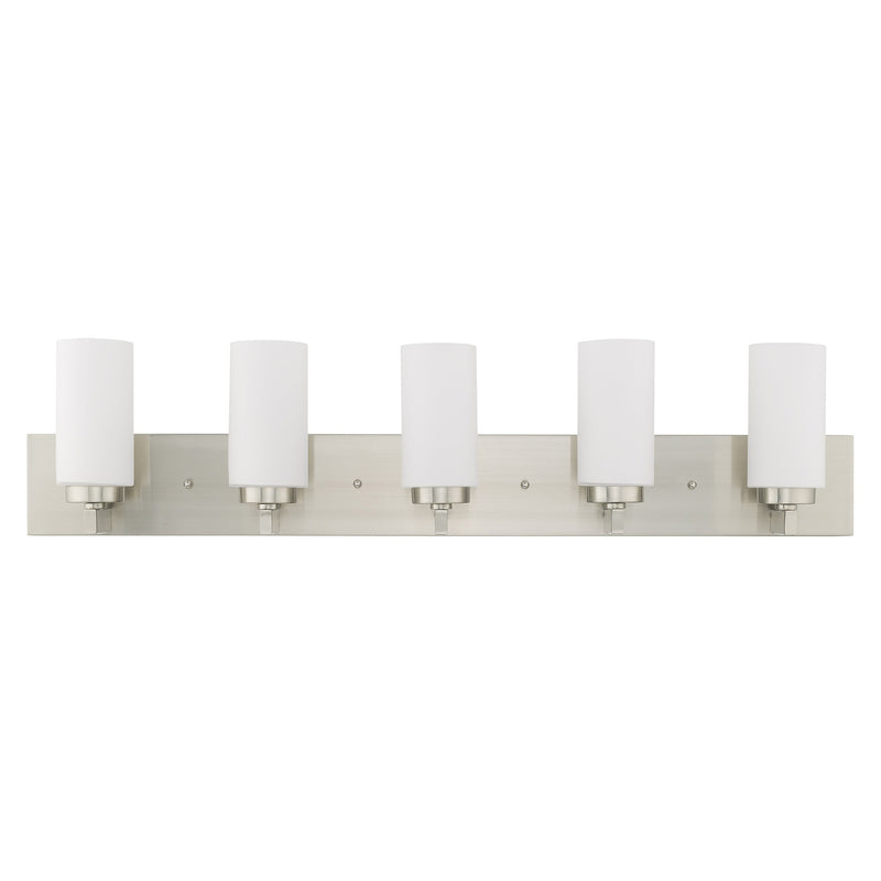 West Lake 5-Light ADA Bath Vanity Light in Brushed Nickel