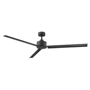 Indy 72" Outdoor Smart Ceiling Fan in Matte Black