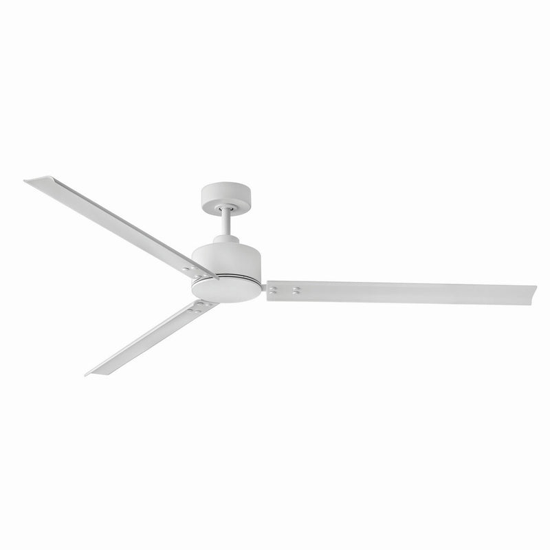 Indy 72" Outdoor Smart Ceiling Fan in Matte White