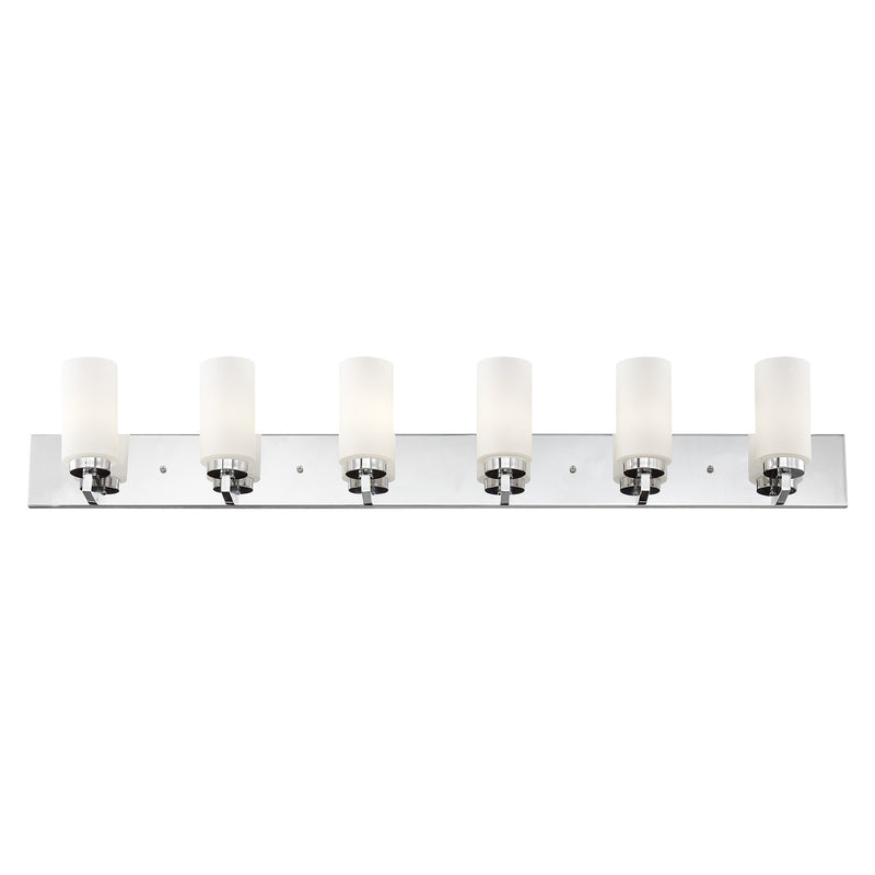 West Lake 6-Light ADA Bath Vanity Light in Polished Chrome
