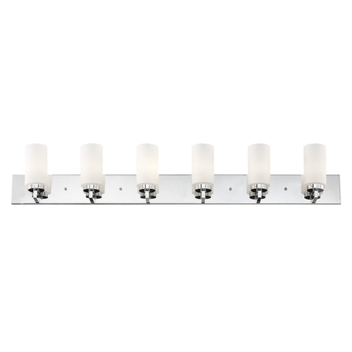 West Lake 6-Light ADA Bath Vanity Light in Polished Chrome