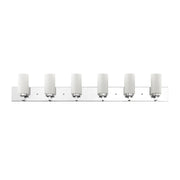 West Lake 6-Light ADA Bath Vanity Light in Polished Chrome