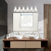 West Lake 6-Light ADA Bath Vanity Light in Brushed Nickel