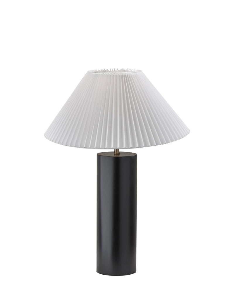 Marta Table Lamp in Black Wood