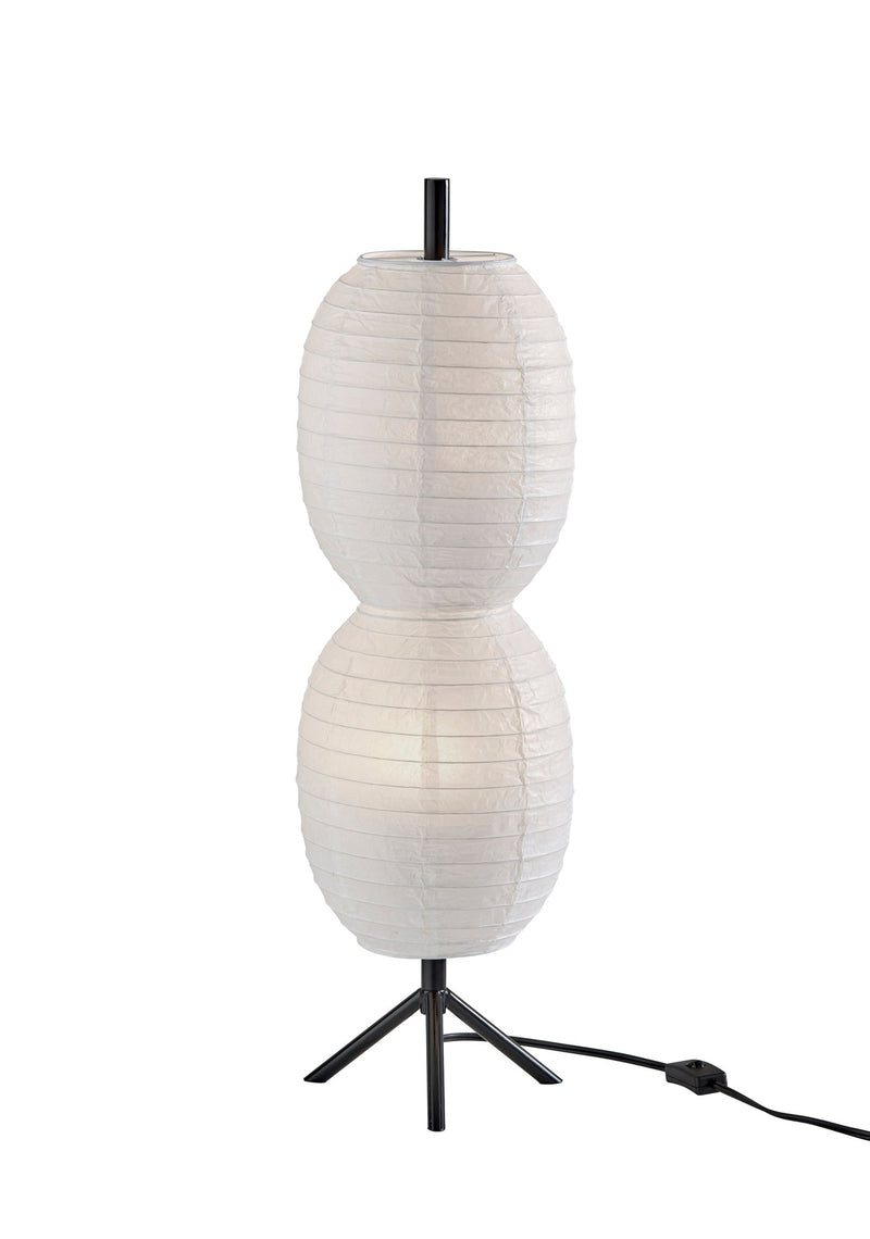 Lanai 2-Light Table Lamp in Black