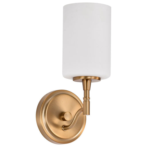 Liam Bath Sconce in Burnished Brass