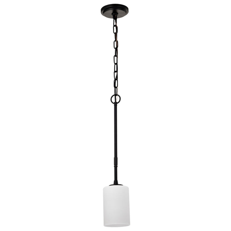 Liam Mini Pendant in Matte Black