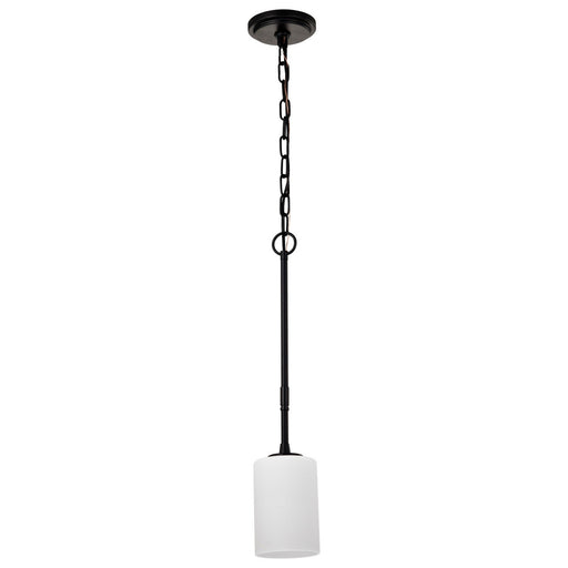 Liam Mini Pendant in Matte Black