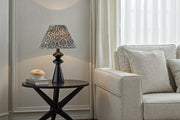 Dahlia 18" Table Lamp in Black