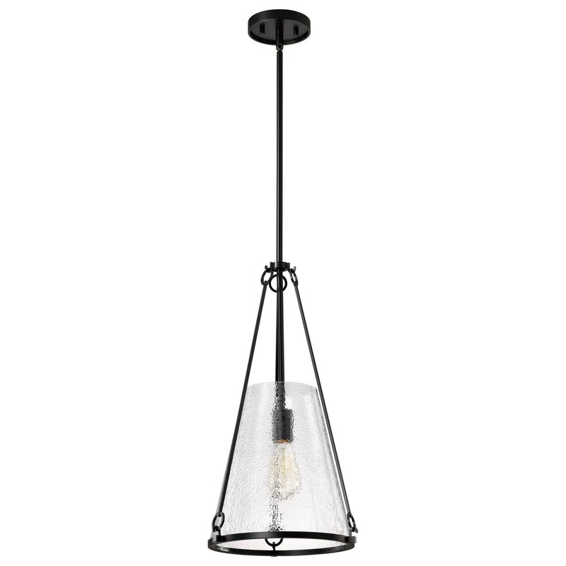 Valentine 12" Pendant in Black