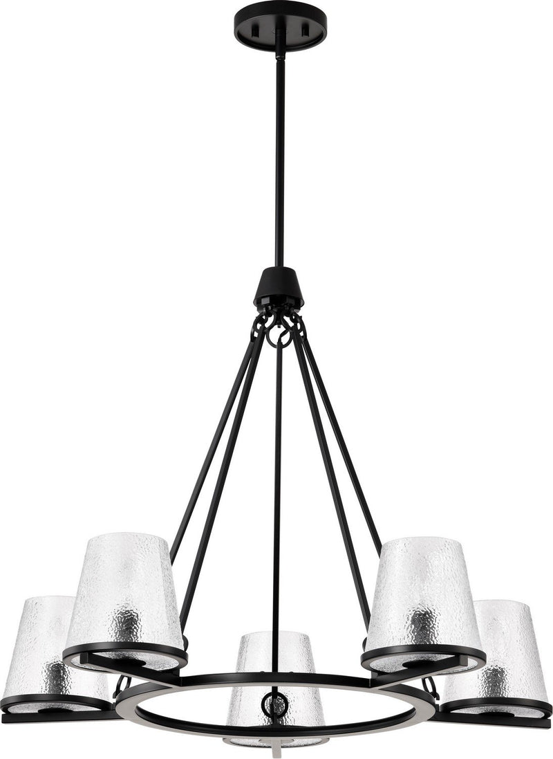 Valentine 5-Light Chandelier in Black