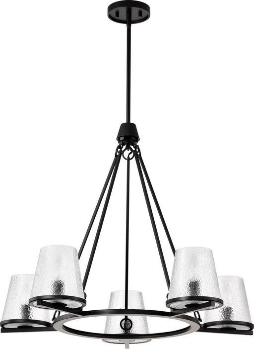 Valentine 5-Light Chandelier in Black