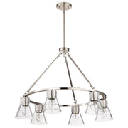 Gianna 6-Light Chandelier in Brushed Nickel