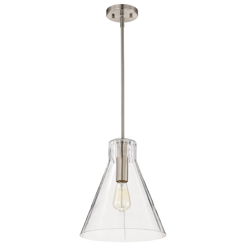 Gianna Pendant in Brushed Nickel
