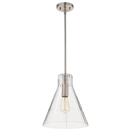 Gianna Pendant in Brushed Nickel