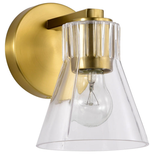 Gianna Bath Sconce in Vintage Brass