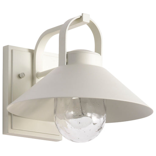 Ridge 10" Outdoor Wall Sconce in White