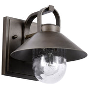 Ridge 8" Outdoor Wall Sconce in Bronze