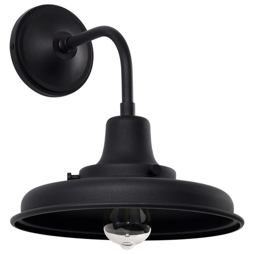 Morris 12" Outdoor Wall Sconce in Black
