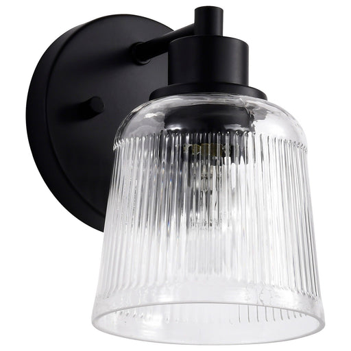 Grayson Bath Sconce in Matte Black
