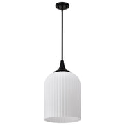 Solara Pendant in Matte Black