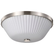 Royale 3-Light Flush Mount in Brushed Nickel
