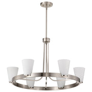 Royale 5-Light Chandelier in Brushed Nickel