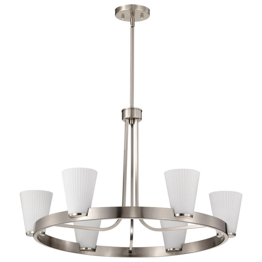 Royale 5-Light Chandelier in Brushed Nickel