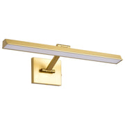 Hazel 24" LED Picture Light in Vintage Brass