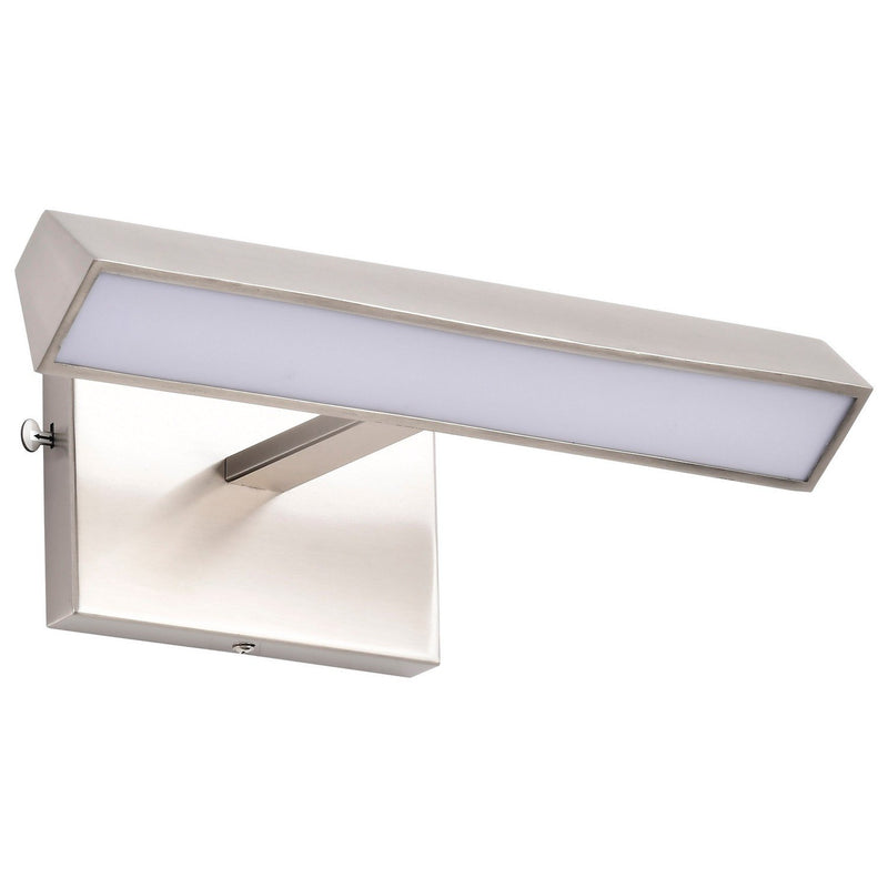 Mila 12" LED Picture Light in Brushed Nickel