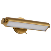 Auden 18" LED Bath Vanity Light in Vintage Brass