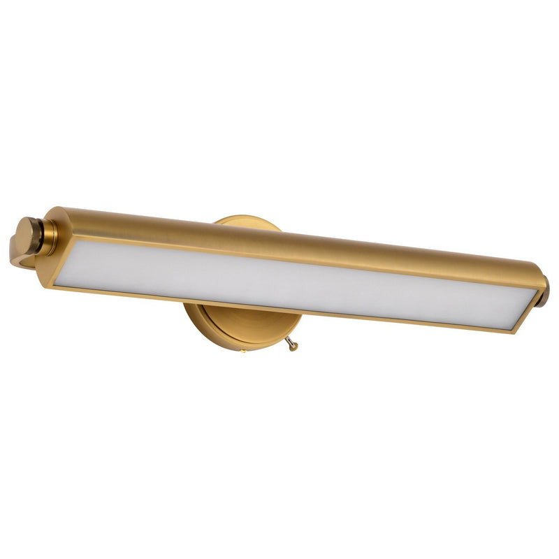 Auden 24" LED Bath Vanity Light in Vintage Brass