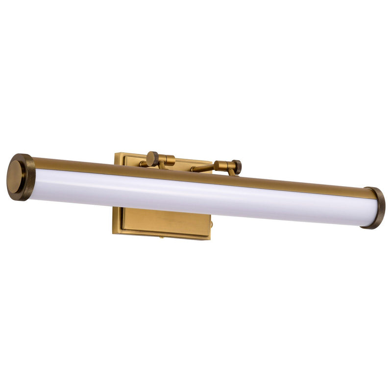 Cora 24" LED Bath Vanity Light in Vintage Brass