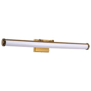 Cora 36" LED Bath Vanity Light in Vintage Brass