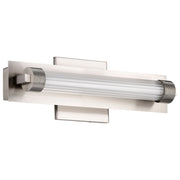 Larissa 14" LED Bath Vanity Light in Brushed Nickel